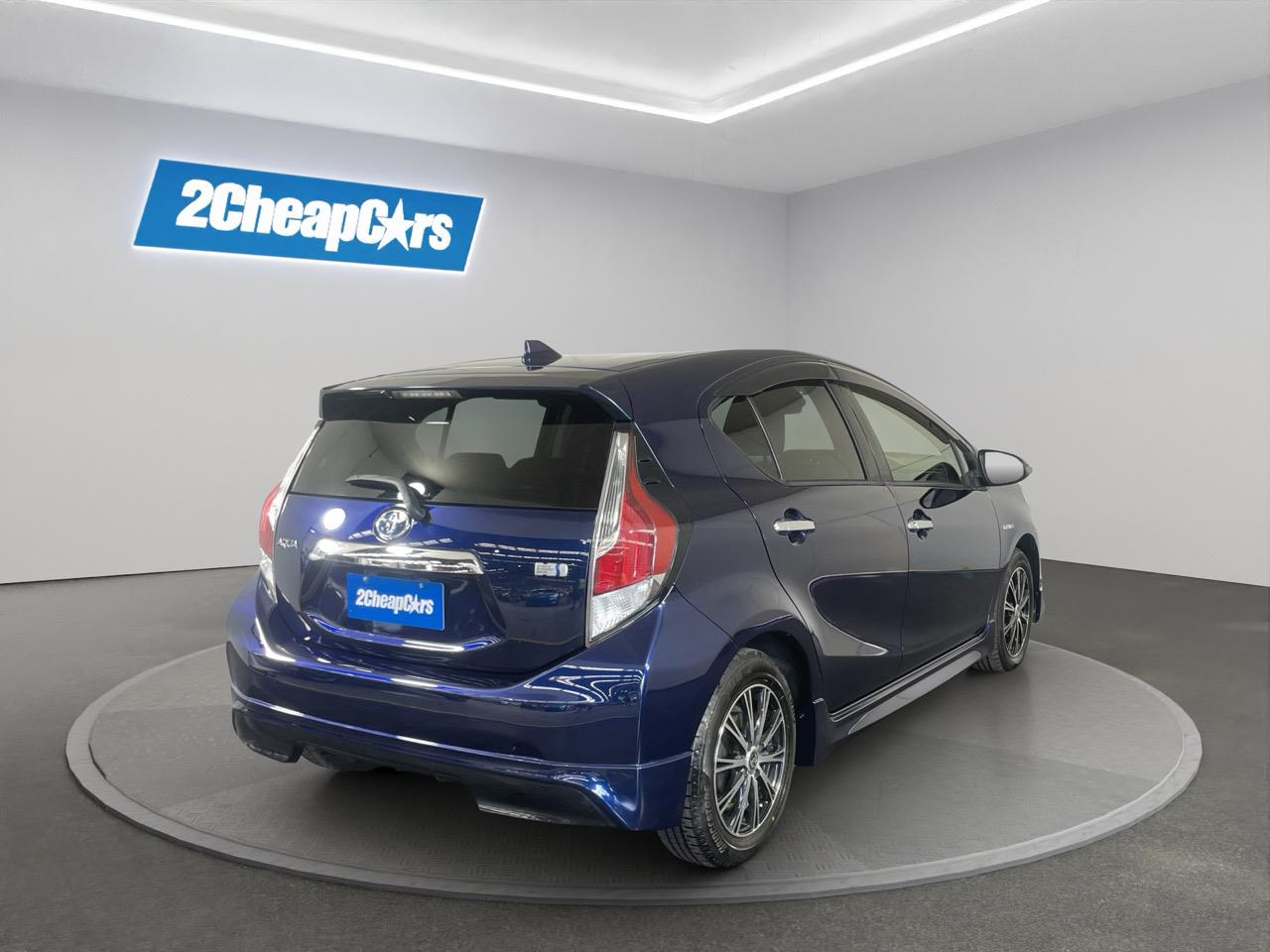 2017 Toyota Aqua Facelift Model S Hatchback REVERSING CAMERA + AUTO LIGHTS + PUSH BUTTON START