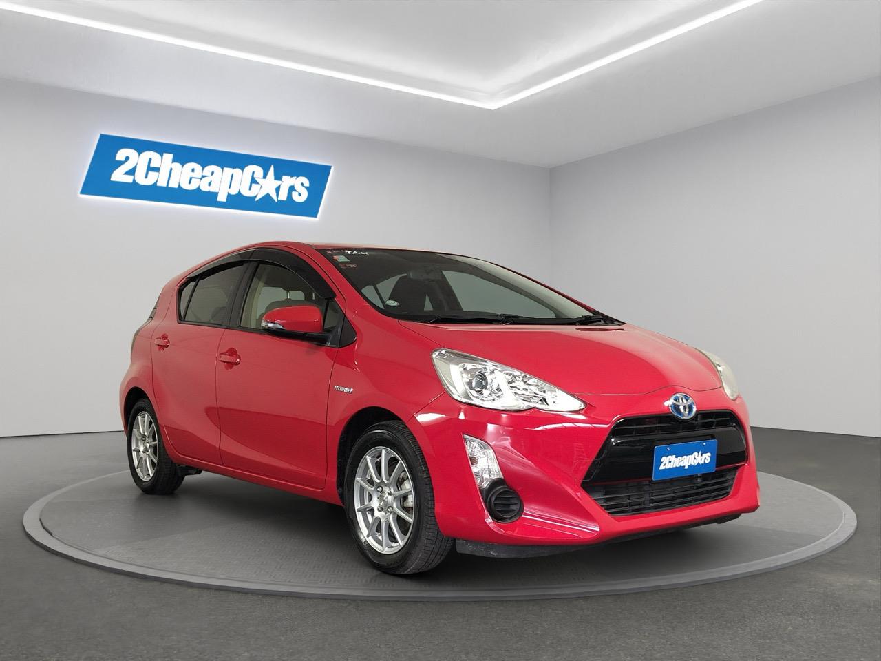 2015 Toyota Aqua Facelift Model S Hatchback REVERSING CAMERA + PUSH BUTTON START + AUTO LIGHTS