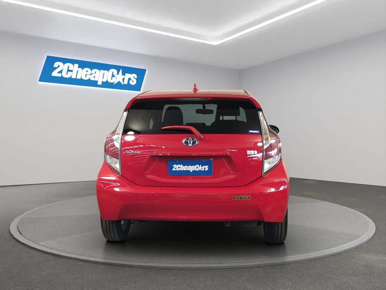 2015 Toyota Aqua Facelift Model S Hatchback REVERSING CAMERA + PUSH BUTTON START + AUTO LIGHTS