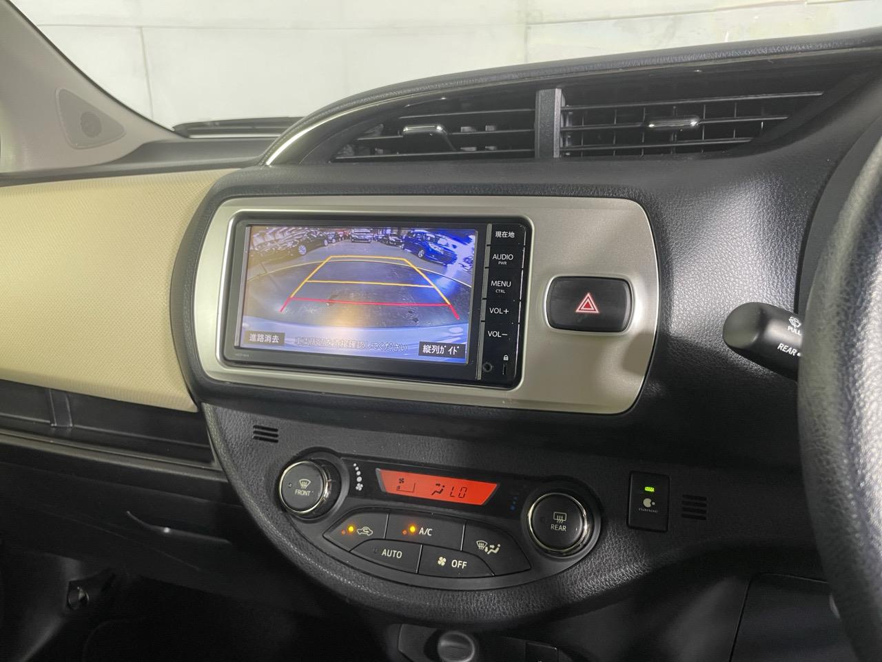 2016 Toyota Vitz Yaris F Hatchback LOW KMS + REVERSING CAMERA + AUTO LIGHTS