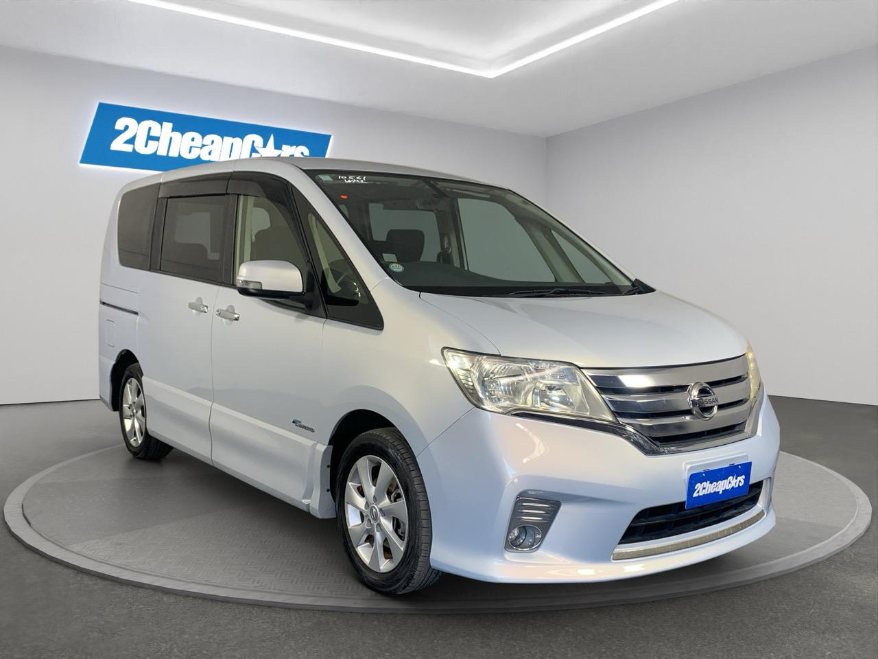 2012 Nissan Serena Hybrid Highway Star People Mover REVERSING CAMERA + POWER SLIDING DOORS