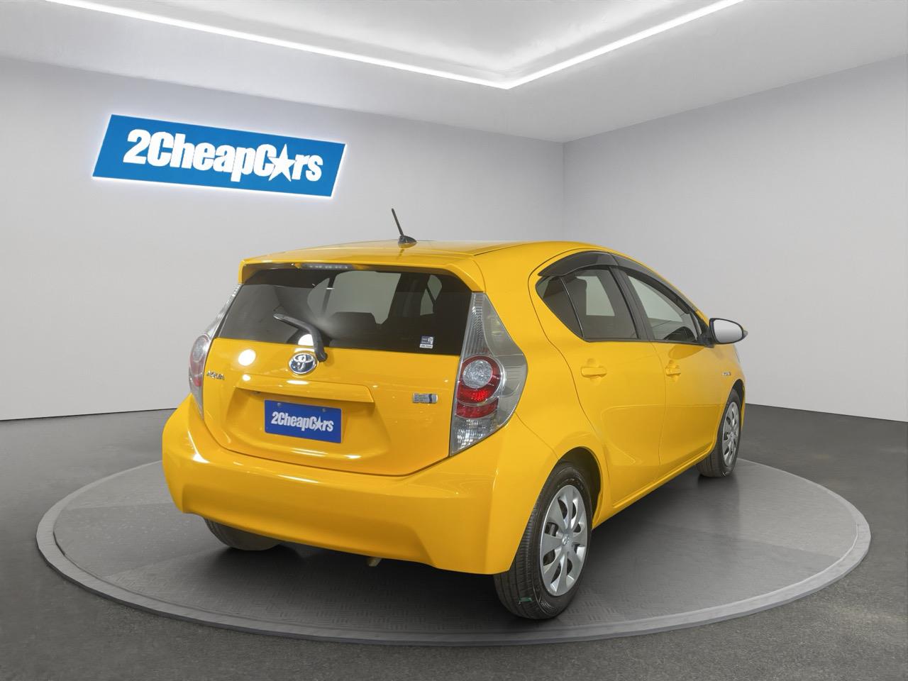 2012 Toyota Aqua S Hatchback REVERSING CAMERA + AUTO LIGHTS + PUSH START