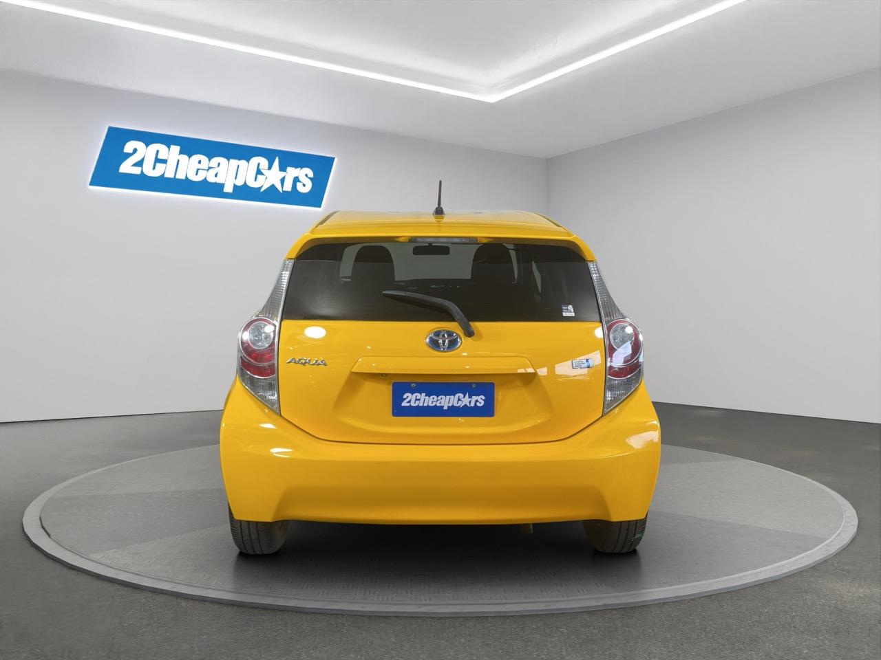 2012 Toyota Aqua S Hatchback REVERSING CAMERA + AUTO LIGHTS + PUSH START