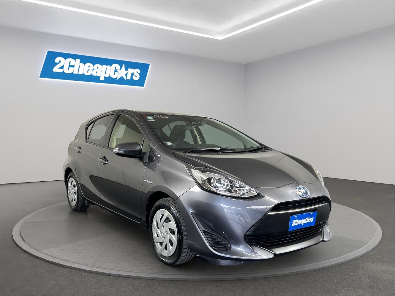 2019 Toyota Aqua New Shape S Hatchback SMART KEY + REVERSING CAMERA + AUTO LIGHTS