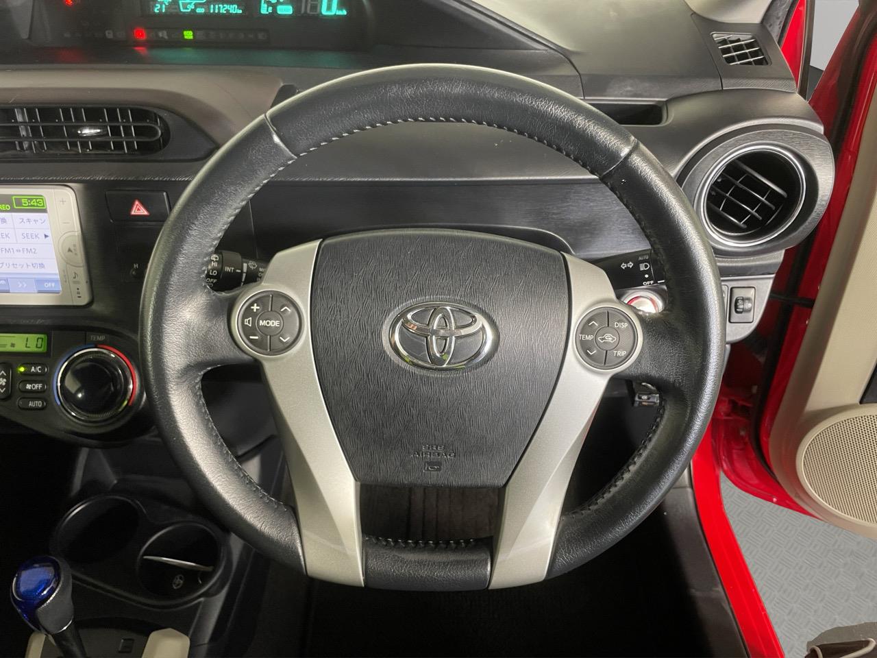 2013 Toyota Aqua G Hatchback REVERSING CAMERA + AUTO LIGHTS + PUSH BUTTON START