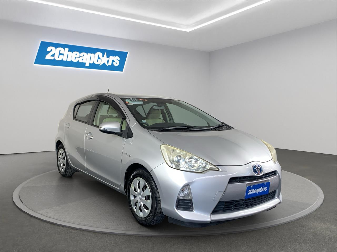 2013 Toyota Aqua G Hatchback REVERSING CAMERA + PUSH BUTTON START + AUTO LIGHTS