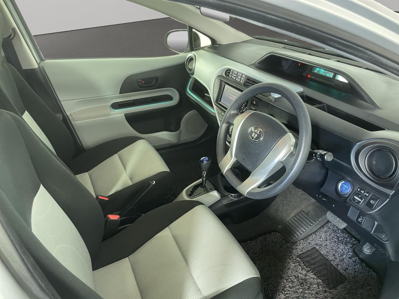 2012 Toyota Aqua S Hatchback LOW KMS + PARKING SENSORS + AUTO LIGHTS