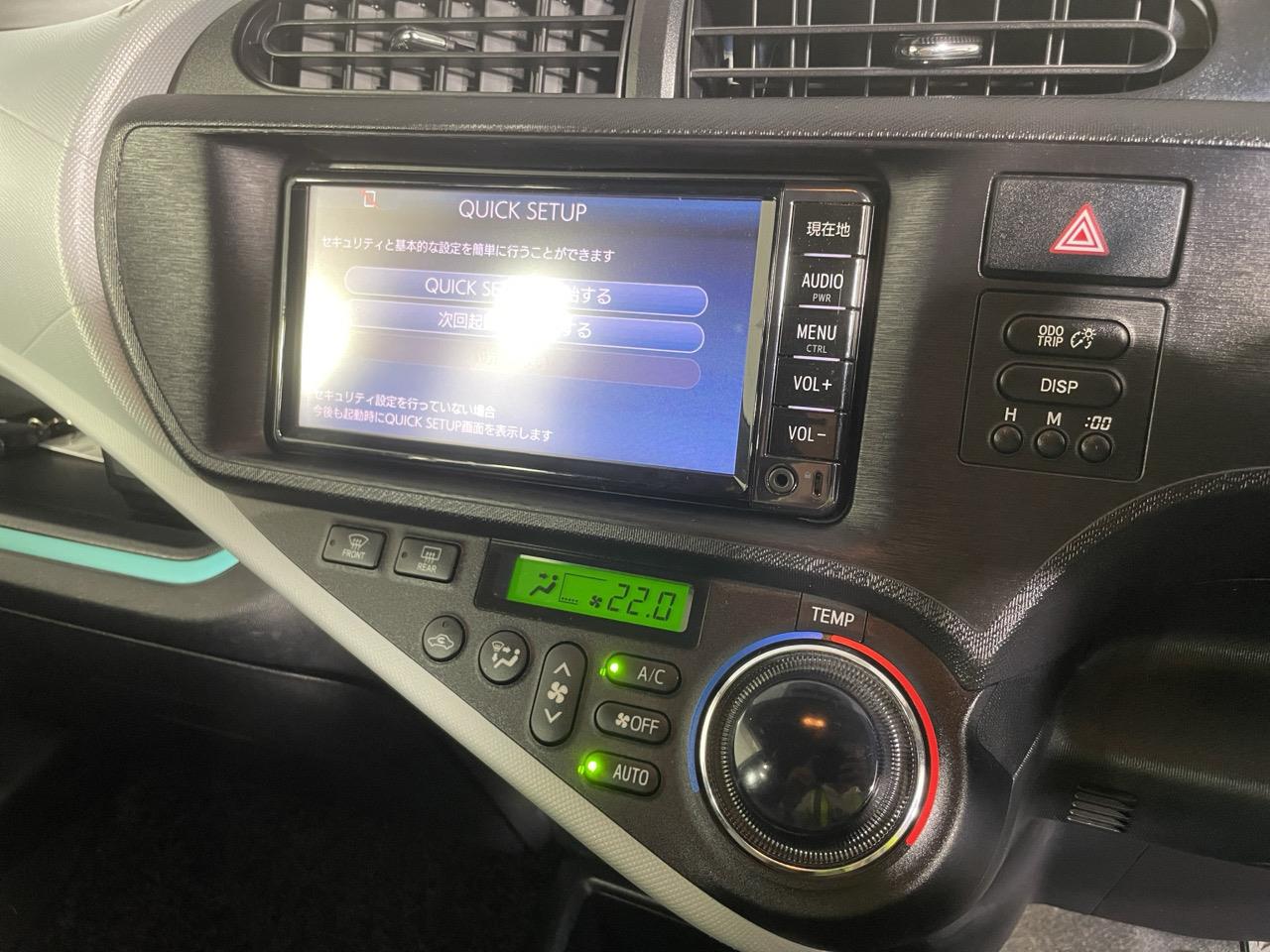 2012 Toyota Aqua S Hatchback LOW KMS + PARKING SENSORS + AUTO LIGHTS