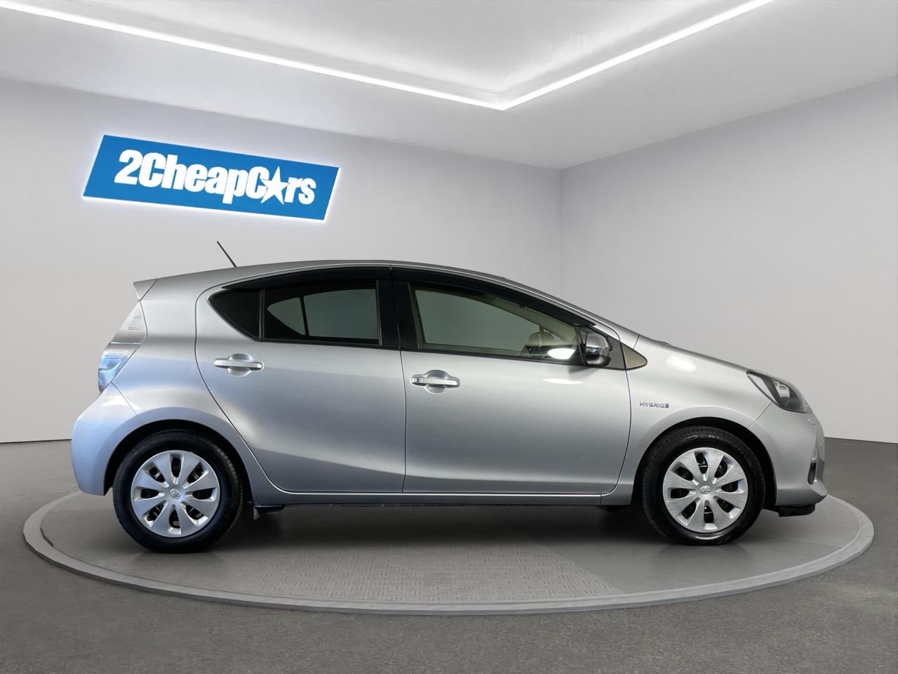 2012 Toyota Aqua S Hatchback LOW KMS + PARKING SENSORS + AUTO LIGHTS