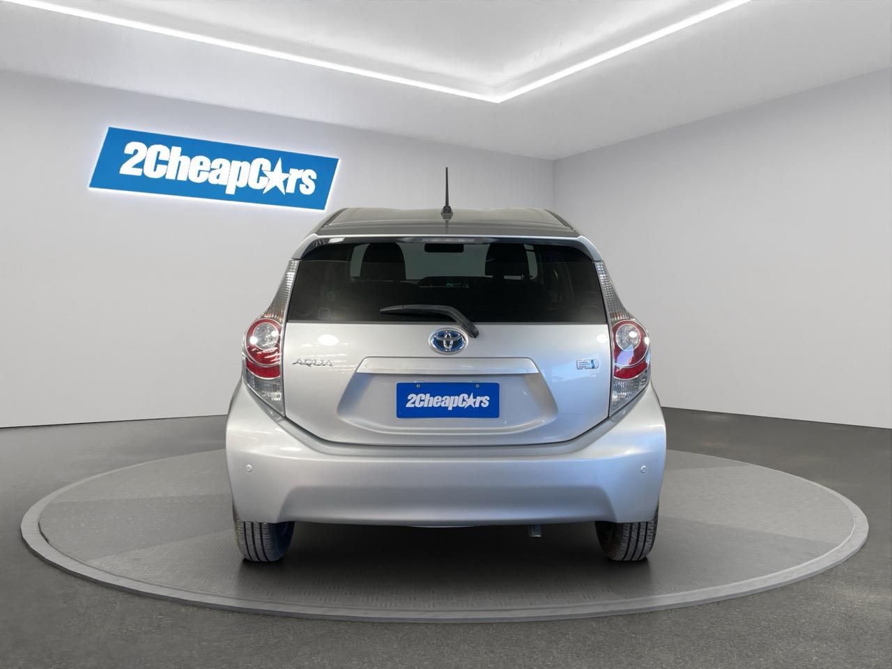 2012 Toyota Aqua S Hatchback LOW KMS + PARKING SENSORS + AUTO LIGHTS