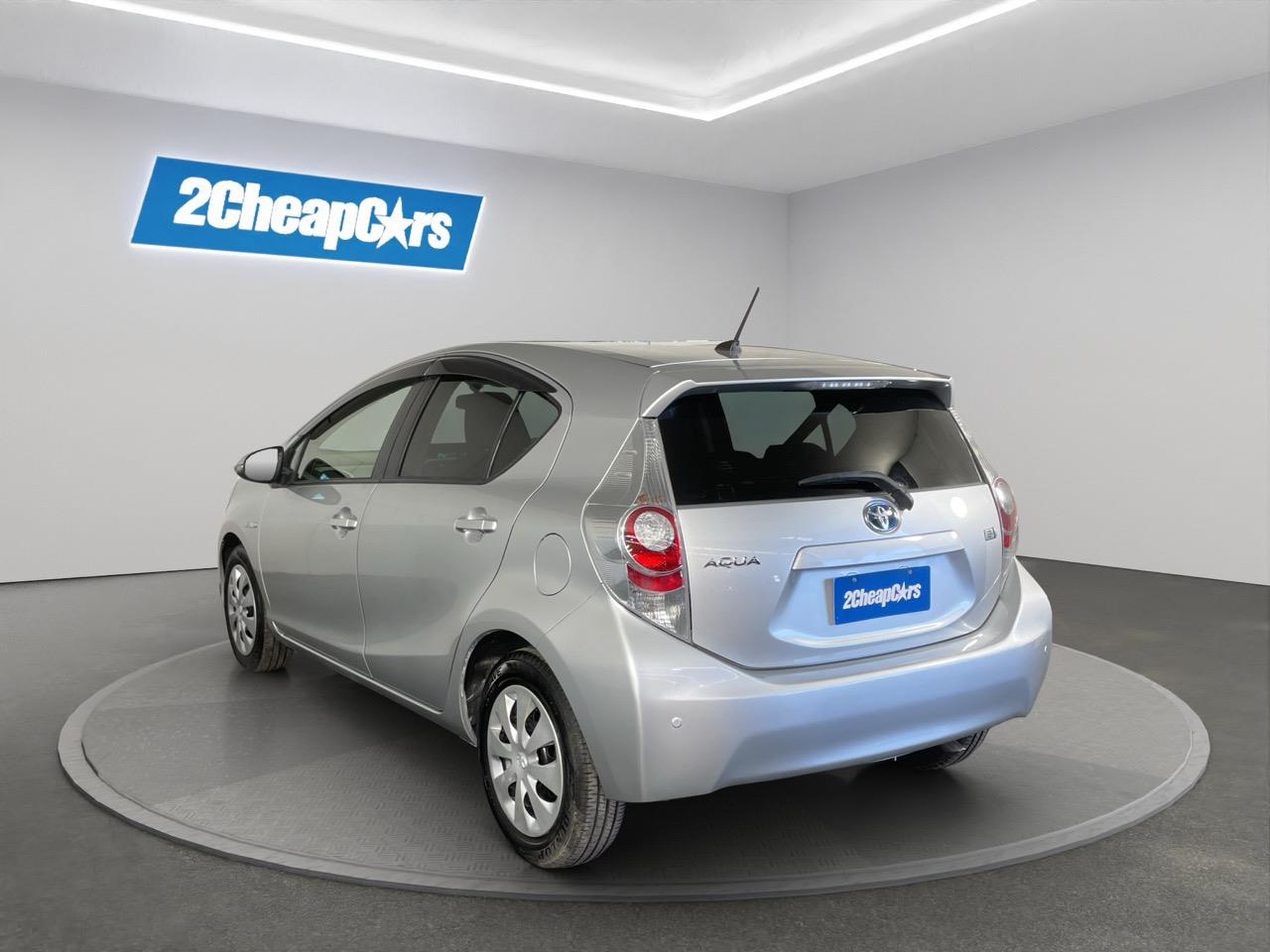 2012 Toyota Aqua S Hatchback LOW KMS + PARKING SENSORS + AUTO LIGHTS