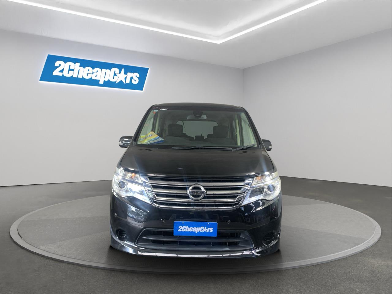 2014 Nissan Serena 20G S-Hybrid Advanced Safty Pk People Mover CRUISE CONTROL + POWER SLIDING DOORS + REVERSE CAMERA 