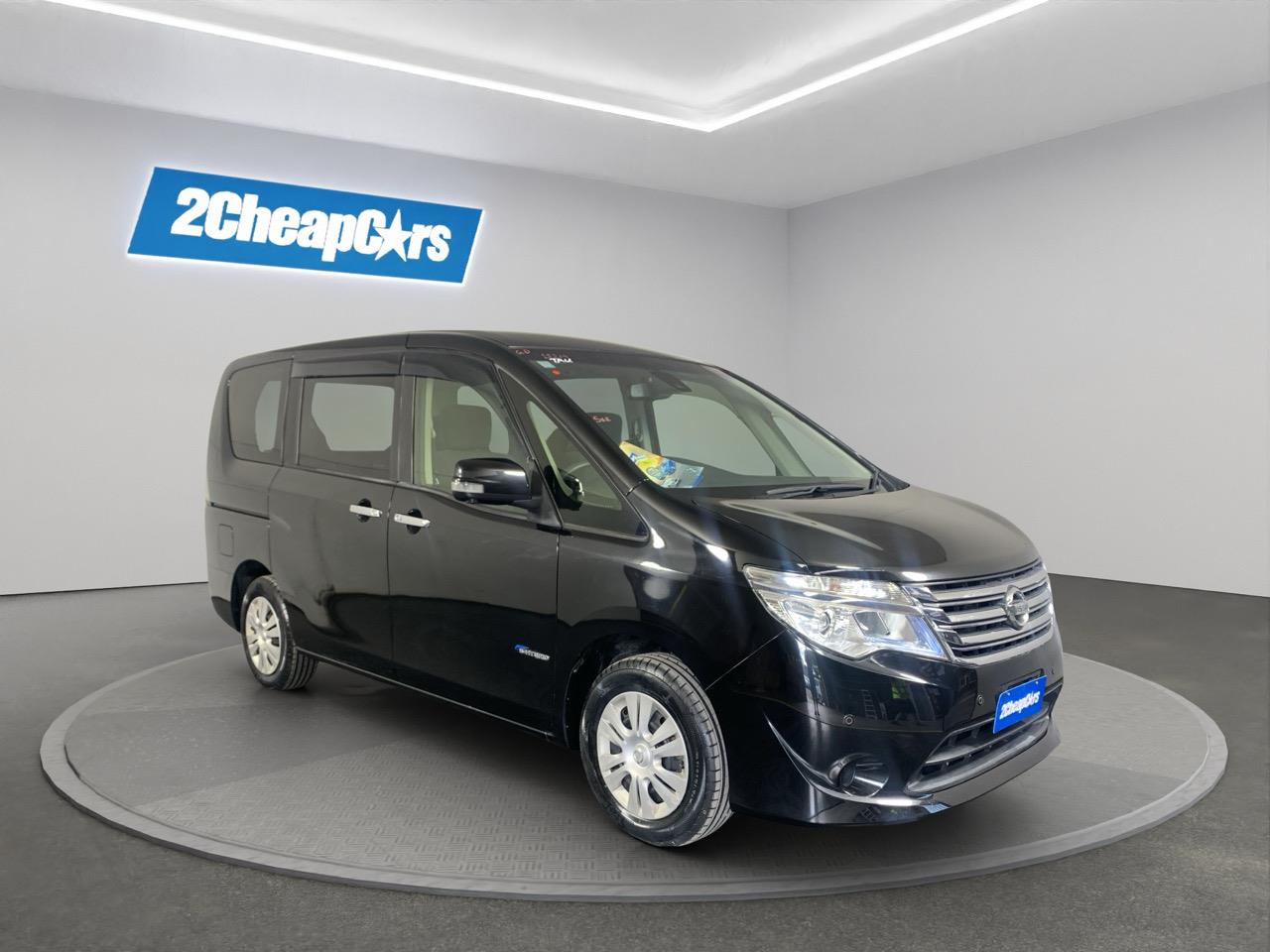 2014 Nissan Serena 20G S-Hybrid Advanced Safty Pk People Mover CRUISE CONTROL + POWER SLIDING DOORS + REVERSE CAMERA 