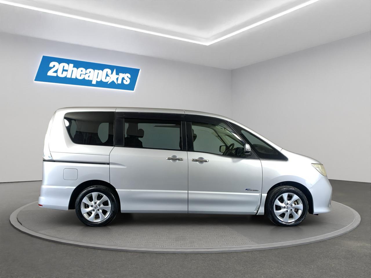2013 Nissan Serena Hybrid Highway Star People Mover LOW KMS + CRUISE CONTROL +  ELECTRIC SLIDING DOORS