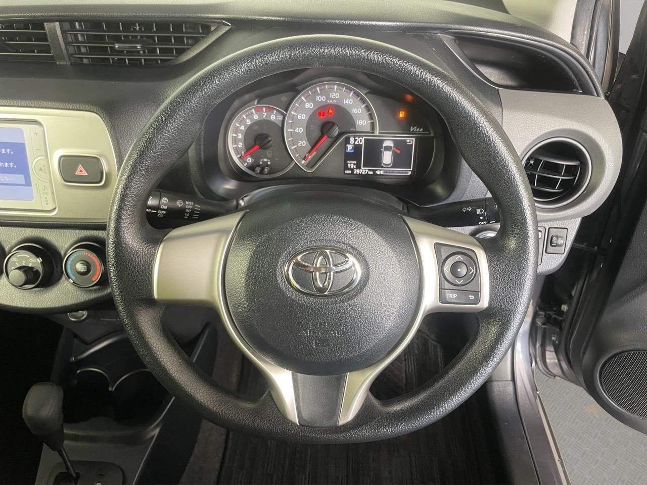 2014 Toyota Vitz F Hatchback LOW KM + REVERSING CAMERA + PUSH START