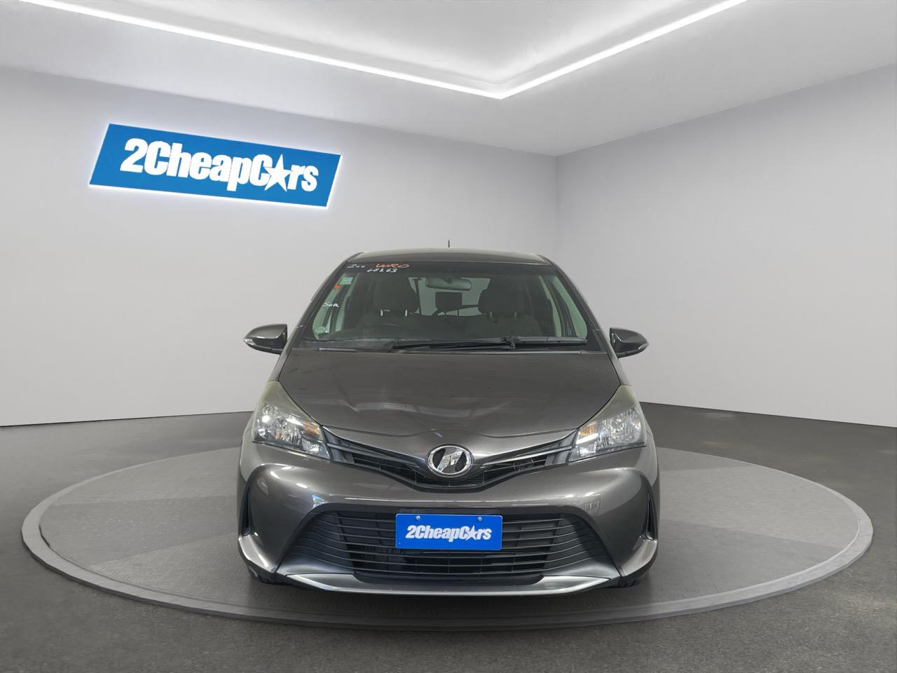 2014 Toyota Vitz F Hatchback LOW KM + REVERSING CAMERA + PUSH START