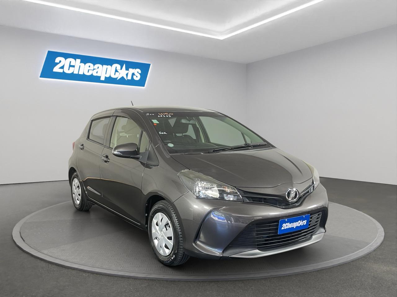 2014 Toyota Vitz F Hatchback LOW KM + REVERSING CAMERA + PUSH START