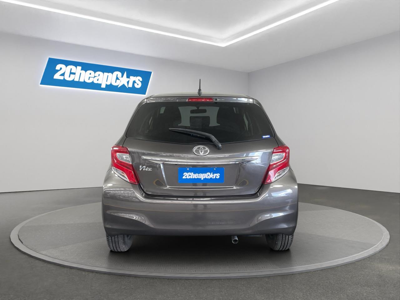 2014 Toyota Vitz F Hatchback LOW KM + REVERSING CAMERA + PUSH START