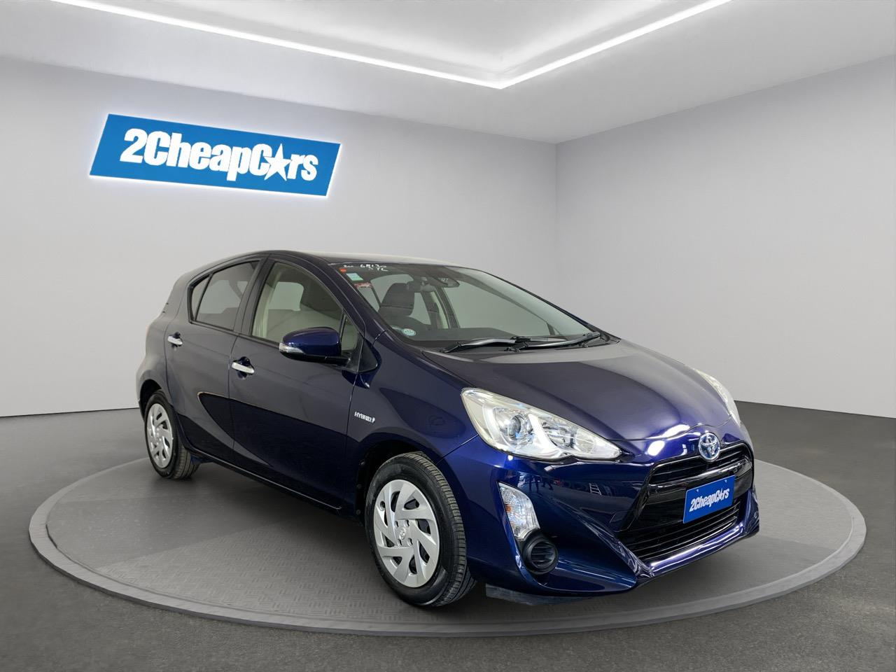 2017 Toyota Aqua Facelift Model S Hatchback REVERSING CAMERA + PUSH BUTTON START + AUTO LIGHTS