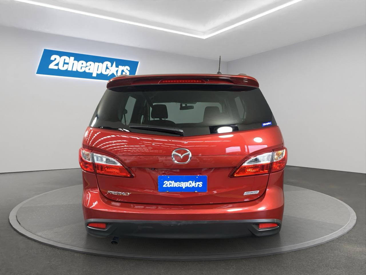 2013 Mazda Premacy 20C Skyactiv People Mover LOW KM + AUTO LIGHTS + REVERSING CAMERA