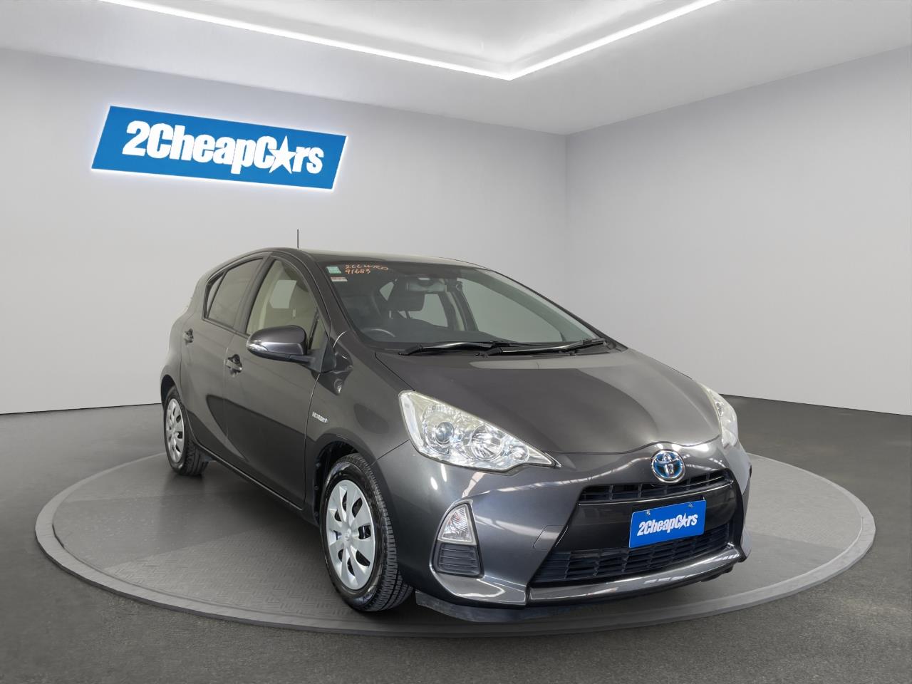 2012 Toyota Aqua S Hatchback LOW KM + REVERSING CAMERA + AUTO LIGHTS