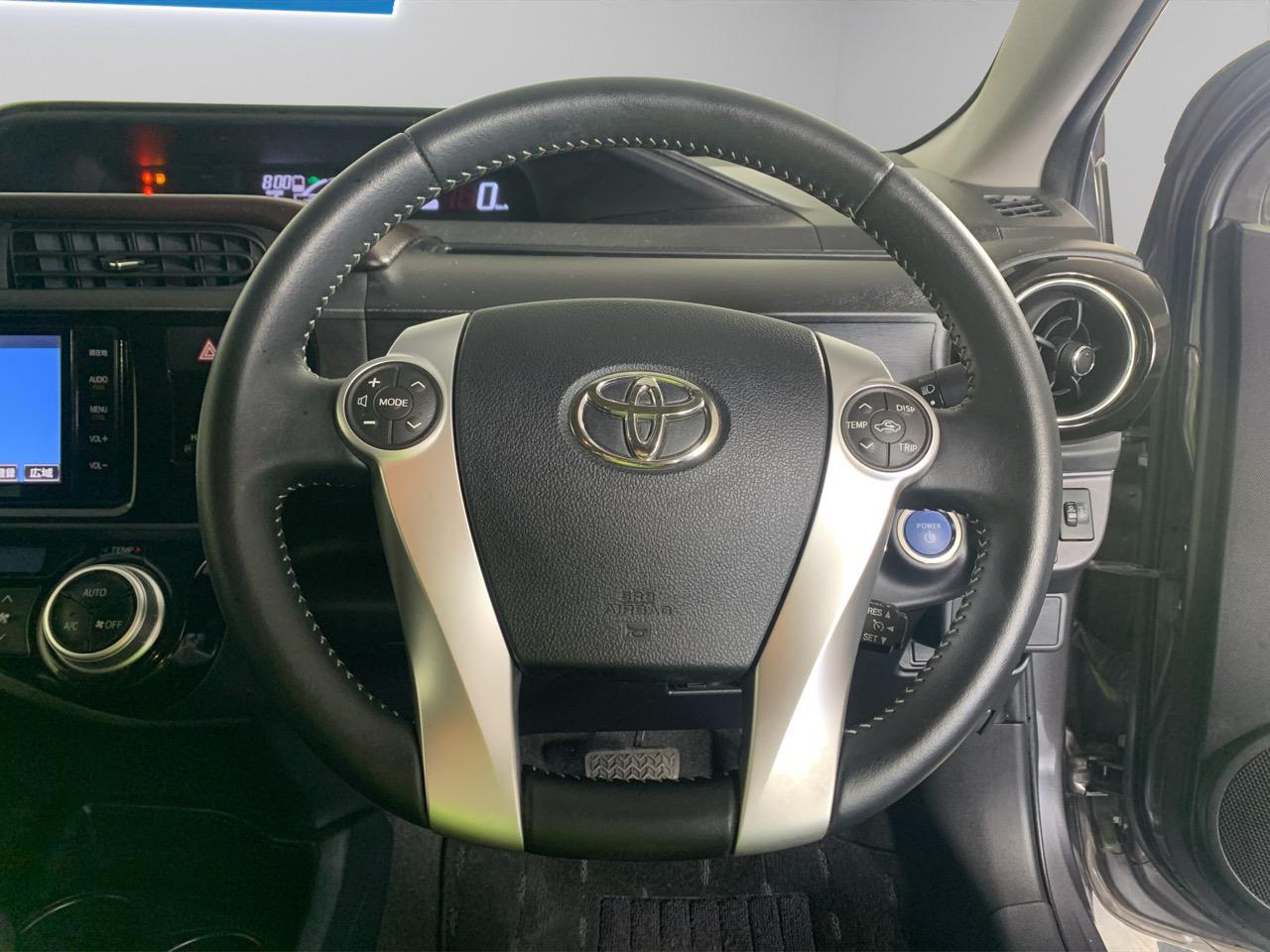 2015 Toyota Aqua Facelift Model G Hatchback CRUISE CONTROL + REVERSING CAMERA + PUSH START