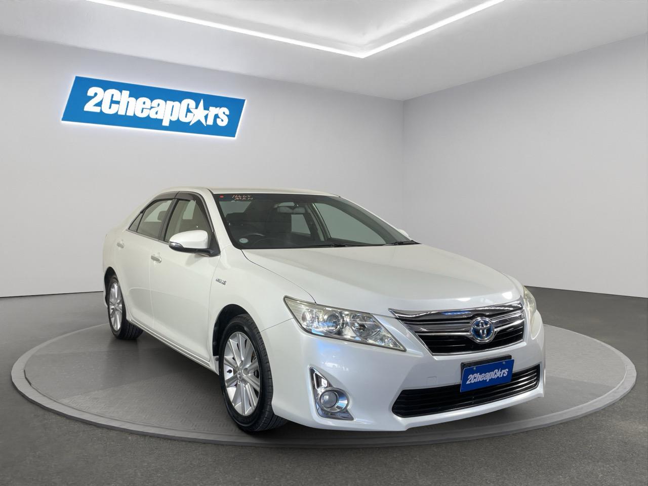 2012 Toyota Camry Hybrid G Package Sedan REVERSING CAMERA + AUTO LIGHTS + PUSH START